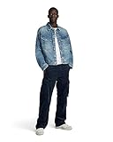 G-STAR RAW Men's Jackets Dakota Selvedge Jacket, Blau (antique faded blue agave D23593-D436-G129), M