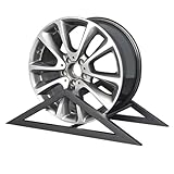 Reifenausstellungsständer, Hochleistungs-Aufbewahrungsregal für Autoreifen mit Felgen, freistehender moderner modularer Ausstellungsständer für Reifenfelgen/Radnaben, 4s-Geschäft/Einzelhande