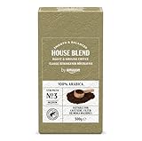 by Amazon Coffee Classic 100% Arabica, gemahlener Röstkaffee, mittlere Röstung, 500g (1 Packung à 500g) – Rainforest Alliance-zertifiziert