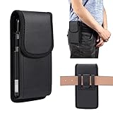 Holoster Handyhülle Handy-Gürtelholster mit Clip Compatible with iPhone 12mini, 13mini, SE2020, 8, 7, 6, Compatible with Galaxy S6, S5, J5-2017, Gürtelclip-Beutel-Holster (passt auf Hülle) Gehäuseabde