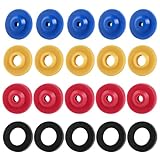 Durchflussbegrenzer, 20 Stück Wassersparer Durchflussbegrenzer für Duschschlauch Silikon Duschdurchflussbegrenzer zum Wasser sparen Spareinsatz Wasserdurchflussbegrenzer für Duschkopf