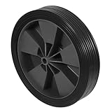 OSALADI Gummirad für Grillwagen Robustes Ersatzrad mit Einfacher Montage Geeignet für Outdoor Grillen Camping und Picknick
