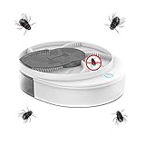 Automatisches Elektrisch Fliegenfänger Fliegenfallen Fliege Fanggerät mit Köder Nahrungsmittel Insektenfalle Insektenschutz Moskito Wanzen für Zuhause Küche Restaurant