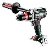 metabo Akku-Bohrschrauber BS 18 LTX-3 BL Q I - 18 V, 4000 U/min, 130 Nm - Brushless Motor, 3-Gang-Getriebe, Impulsfunktion, QuickPlus Schnellwechsel, LED-Licht, Aluminiumgehäuse - Ohne Akku/Ladegerät
