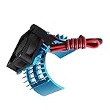 Lurrose 380 Motorkühlkörper Elektromotor Kühlkörper Kühlkörpersystem Kühlkörper Aus Aluminium Black