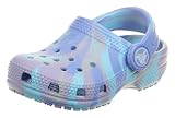 Crocs Classic Marbled Tie-Dye Clog (Toddler) Moon Jelly/Multi 9 Toddler M