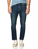 Amazon Essentials Herren Slim-Fit-Jeans, Dunkle Waschung, 32W / 28L