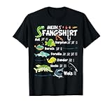 Fischarten 'Mein Fangshirt' Lustiges Jungen Angler T-Shirt