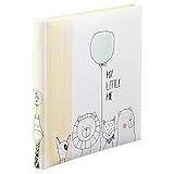 Hama Babyalbum 'My Little Me' (Baby-Fotoalbum mit 60 Seiten für Mädchen und Jungen, Kinder-Fotobuch für ca. 300 Fotos, Photoalbum zum Selbstgestalten und Einkleben mit Motiv, Album-Format 29x32cm) beige