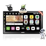 ATOTO S8 Ultra 7 Zoll Armaturenbrett-Einbau-Videogeräte & Navigation, Kabelloses CarPlay & Android Auto, 2 Bluetooth mit aptX HD, Gestenoperation, VSV & LRV, Eingebautes 4G-Mobilfunkmodem, S8G2A78UL-A