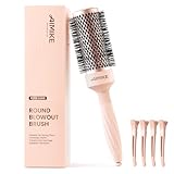 AIMIKE Rundbürste zum Föhnen, Haarbürste Rund mit Ionische Borsten, Rundbürste Friseur Große für Stylen, Locken and Glätten, Rundbürste Langes Haar, Rundhaarbürste Hinzufügen von Haar Volumen, 43mm