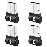 4 Stück Mini LED USB Auto Leuchten USB LED Auto Atmosphäre Licht RGB-Autoatmosphärenlicht 7 Farben USB Auto Innenraum Lampe für Auto Innenraum Umgebungsatmosphäre, Laptops, Nachtlichter