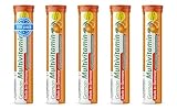 Multivitamin Brausetabletten 5x20 Stk. Orangengeschmack - Vitamin C, E, B1, B2, B6, B12, Biotin, Folsäure, Niacin, Pantothensäure – T&D Pharma German Multivitamin – Made in Germany