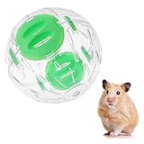 Hamsterkugel, Hamster Gymnastikball，Pet Jogging Spielen Spielzeug Haustier Miniball kleine Tiere Aktivität Spielzeug Übung Ball Laufkugel für Hamster & Mäuse, Bewegung, Nagerspielzeug zum Laufen