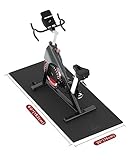 HAPBEAR Bodenschutzmatte Für Sportgeräte Fitnessgeräte - Hohe Dichte PVC, 152 x 76 cm x 6 mm Dicke, Bodenmatte Unter Laufband, Ellipsentrainer, Peloton Fahrradmatte