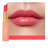 Oulac 2 in1 Lippenstift und Lip Balm, Saftiger und Glänzender lippenpflege Lippenstift,Geschmeidige und Hydratisierte Lippen, Glänzendes Finish für trockene, rissige und spröde Lippen, Vegan (11)
