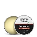 Bartwachs (20g) · BROOKLYN SOAP COMPANY · Beard Balm für Bartstyling von 3-Tage-Bart bis Vollbart · starker Halt, leichter Glanz