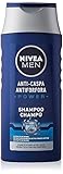Nivea Men Anti-Schuppen Kraft-Shampoo, 6er-Packung (6 x 250 ml), tägliches Shampoo zur Schuppen-Behandlung für Männer, Anti-Schuppen-Shampoo, entfernt bis zu 100% der sichtbaren Schuppen