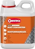 OWATROL® Rostumwandler [1Liter] - Rostumwandler mit Grundierung - Auto - Rostschutzgrundierung - Rostumwandler Kfz - Rust Converter- Grundierung Metall