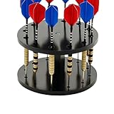 Dart-Präsentationshalter, runder Tischständer, Dart-Präsentationshalter, für Spielzimmer, Studios, Schlafzimmer, Wohnzimmer, Zuhause, Spielzimmer