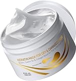 Vitamins Haarmaske Keratin Haarkur Behandlung - Biotin, Castor Oil, Collagen Protein & Kokosöl Deep Conditioner für geschädigtes dünnes trockenes strapaziertes Haar