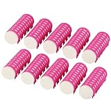 Lockenwickler Locken Wickler Set, Thermolockenwickler, 10 Stück mit 3 cm Durchmesser, Heißwasser, Heiße Wickler DIY-Lockenwickler für Zuhause: Müheloses Lockenstyling in Eigenregie