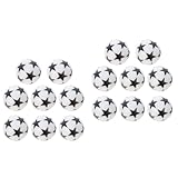 ifundom 2 Sätze Teiliges Tischfußball Ersatzbälle Für Tischkicker Für Kinderzimmer Dekoration Und Spielspaß 8 Stücke * 2