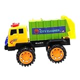 Beaupretty Friktionsbetriebener Müllwagen Pull Back Auto Robust Langlebig Umweltfreundlich Sanitation Car für Jungen und Mädchen Ab Jahren Zufällige Farbe Zufällige Farbe