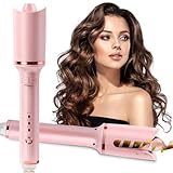Anluomania Automatischer Lockenstab, Lockenstab Große Locken 28mm, Welleneisen Automatisch, Lockenwickler, mit 3 Temperatur, Schnell Erhitzender, Langanhaltende Frisur, für Alle Haartypen