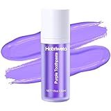 Lila Zahnpasta für Zahnaufhellung, 30ML Farbkorrektor Lila Zahnpasta, Tiefenreinigung, Zahnfleckenentfernung, Zahnaufhellung, Whitening, Zahnaufhellung