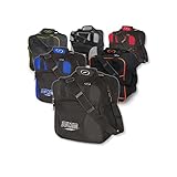 EMAX | 1-Ball-Bowling-Tasche | Storm - Solo Single Tote | Kleine schmale Bowlingbag für einen Bowling-Ball Schuhe Zubehör | Bowling-Ball-Tasche - Schwarz