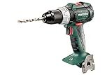 Metabo Akku Bohrschrauber BS 18 LT BL (ohne Akku, mit metaBox 145, 18 V, mit Licht, Drehmoment 0,7-8 Nm, Bohrfutterspannweite 1,5 – 13 mm, Akkuschrauber mit Schnellwechselbithalter) 602325840