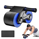 Rebound Bauchrad, Core Strength Training Wheels, Abdominal Exercise Wheels, Adjustable AB Wheel, Compact Ab Roller, Sturdy Home Gym Exercise Wheel for Men Women AB Workouts