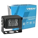 VSG24 Transit Robuste Schwerlast LKW Rückfahrkamera / einfaches Nachrüsten 12V-24V / Traktor Wohnmobil Wohnwagen / Rückfahrsystem Camera Einparkhilfe