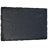 mtb more energy Schiefertafel Schiefer Schild Platte - 20 x 15 cm - rechteckig - DIY - zum selbst Beschriften oder Gravieren für Geschenke, Basteln, Haushalt, Garten