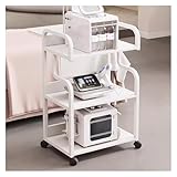 Salonwagen – mobiler Rollständer mit Rollen für Kosmetiker, Massage, Gesichtsbehandlungen und Tattoo-Services