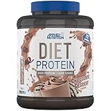 Applied Nutrition Diet Whey - Hochwertiges Proteinpulver, kohlenhydrat- und zuckerarm, zur Gewichtskontrolle mit CLA, L-Carnitin und grünem Tee (1.8kg, Chocolate)