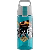 Sigg - Trinkflasche Kinder - Viva One Monstertruck - Für Kohlensäurehaltige Getränke Geeignet - Auslaufsicher - Spülmaschinenfest - BPA-frei - Sport & Schule - Blau - 0,5L
