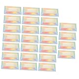 GANAZONO 25Stücke Leere Wimpernkisten Wimpernverpackungen Für Salon Und Maniküre Praktische Lash Boxen Im Laserdesign