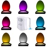 Das Original WC Licht. Coole LED Toilettenlicht Gadgets. Praktische Weihnachtsgeschenke. Lustige Geschenke für Männer Frauen Herren. Geschenkideen Weihnachten Männergeschenke Geschenk Wichtelgeschenk