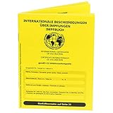 WEIDEBACH® Impfpass mit Notfall-Seite, inkl. Impfkompass, Notfall-Seite, Impfausweis, Impfbuch, internationaler Impfpass Erwachsene und Kinder, u-heft