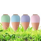 Pflanzenbewässerungsgeräte - Bewässerungsspikes für Pflanzen im Freien | Langsame Freisetzung Wasser für Pflanzen | Bewässerungsspikes für Blumen | 4 Stück Automatische Wasserpfähle für Garten, Rasen