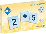 Coblo Magnetisches Zahlen 60 Stück - Magnetspielzeug - Geschenk 3 Jahre - Montessori-inspiriertes - Fördert Kreativität & Lernfähigkeiten - STEAM-Bildung - Spielzeug Ab 3 Jahren