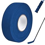 Hockey Schläger Tape,Hockey Tape,Eishockey Schläger Tape,Anti Slip Hockey Stick Tape,Self Adhesive Schläger Tape Eishockey 2,5cm*25m for Badmintongriff,Golf Pole,Ping Pong Racket,Skipping,Blau