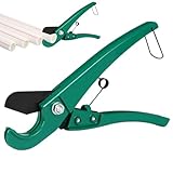 Professionelle Multimaterial-Rohrschere – Schneidet PVC-, PPR-, PE-, Und Aluminium-Verbundwerkstoffe. Ratschenmechanismus, 50% Weniger Kraftaufwand, Gratfreie Schnitte. Unverzichtbar Für Klempne