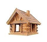 unzutreffend VOGELHAUS aus Holz Vogelhäuschen Vogelhäuser Vogelfutterhaus Braun