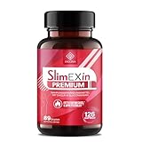 NEU: SlimEXin® PREMIUM – Stoffwechsel & Appetitzügler – Hochdosiert mit Cholin und Glucomannan – Unterstützung beim Abnehmen – extrem, schnell & endlich – für Frauen + Männer, 126 Kapseln