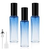 LOPHE Parfümzerstäuber 20ml, 3 Stück mini Parfum Zerstäuber Für Unterwegs, Portable Parfümzerstäuber Nachfüllbar Leer, Zerstäuber Parfüm Sprühflasche, Perfume Sprayer für Reise Männer und Frauen