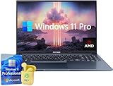 ASUS 16 Zoll Business Laptop Computer, Windows 11 Pro Laptop 40GB RAM 1TB SSD, AMD Ryzen 7 5800HS 8-Kern-Prozessor, AMD Radeon Grafik, WUXGA Display, Kamera Privacy Shutter, NLY Kopfhörer, Leise Blau