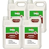 Envira Spinnen-Spray - Spinnenabwehr für Außen und Innen - 4 x 5 Liter - Anti Spinnenspray mit Langzeitwirkung - Spinnen vertreiben im Haus & im Garten - Geruchlos & Auf Wasserbasis